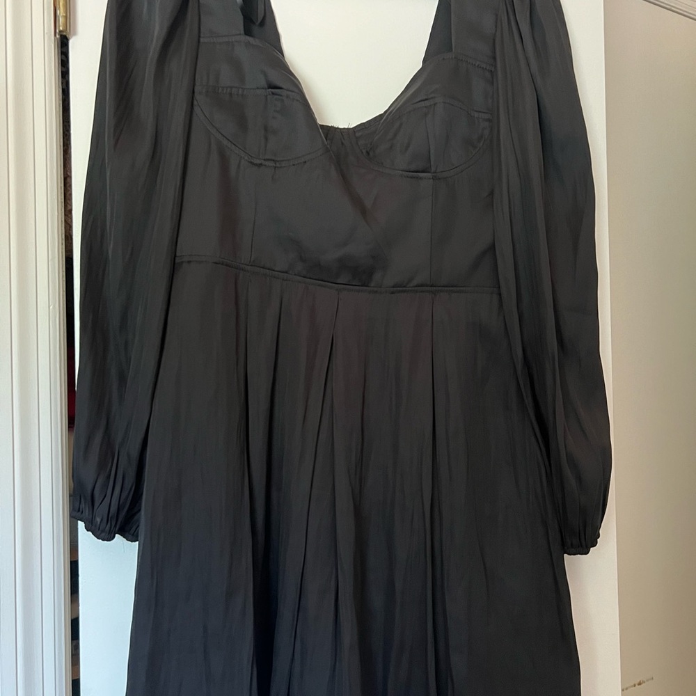 AQUA black corset dress with tags - Picture 3 of 9